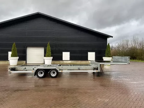 kuiper Be oplegger 2019 9 ton  semi dieplader met twistlocks 20 ft