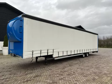 Bunk Be oplegger auto transporter gesloten 8 ton schuifzeilen
