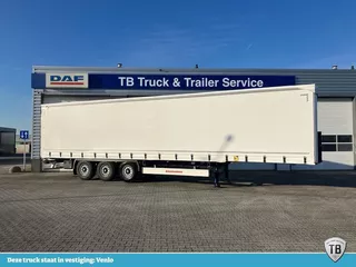 KAESSBOHRER SCS X / 90 - 12 /27 met hefdak en twee liftassen