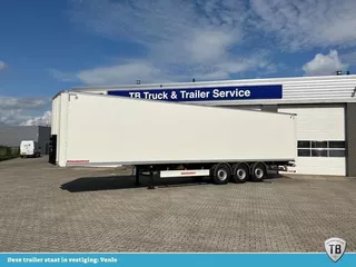 KAESSBOHRER SBT / 20 - 12 / 27 - Gesloten oplegger met 2x liftassen en 2x bindrails