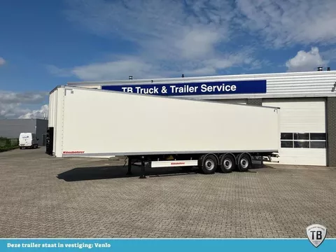 KAESSBOHRER SBT / 20 - 12 / 27 - Gesloten oplegger met 2x liftassen en 2x bindrails