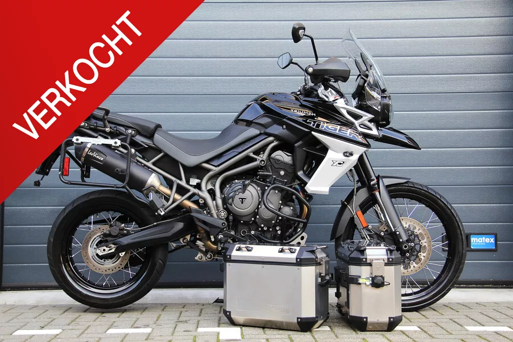 Triumph Tiger 800 XCX ABS Kofferset | Leovince | Nieuwstaat