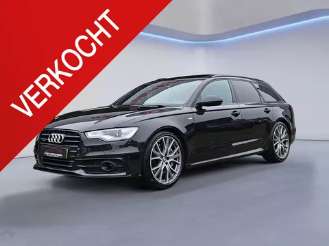 Audi A6 Avant 3.0 TFSI quattro Pro Line S /Apple Carpl./Panodak/BOSE Audio/Parkeersens. V+A met camera/Stoel+achterbankverw./Keyless/DAB+/Elek. Trekhaak/(MET GARANTIE*)