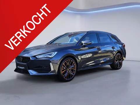 CUPRA Leon Sportstourer 1.4 e-Hybrid VZ Performance /Apple Carplay/Parkeersens. rondom+camera/Adaptive Cruise&amp;Clima Control/Stoel en stuurverw./File Assistent/Cupra stuurknoppen/(MET GARANTIE*)