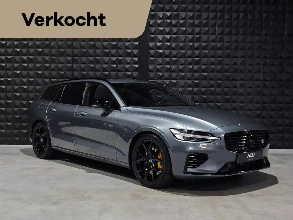 Volvo V60 2.0 T8 Polestar | 405pk | PANO | HUD | H&amp;K | Side ass| Trekh. | Topv. |