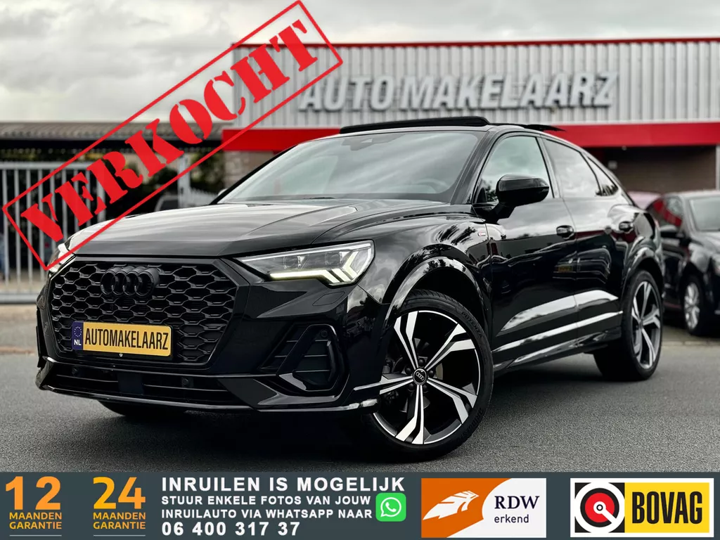 Audi Q3 Sportback 35 TFSI S-Line | LED CAM PANO SONOS BLINDSP.