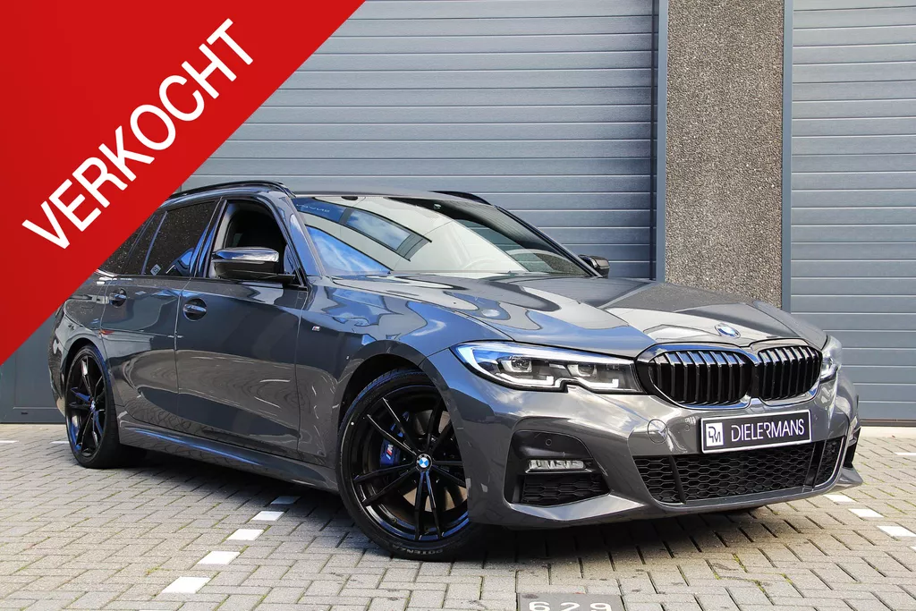 BMW 3-serie Touring 330i High Executive M pakket | Nardo Grey | Bom en Bomvol!