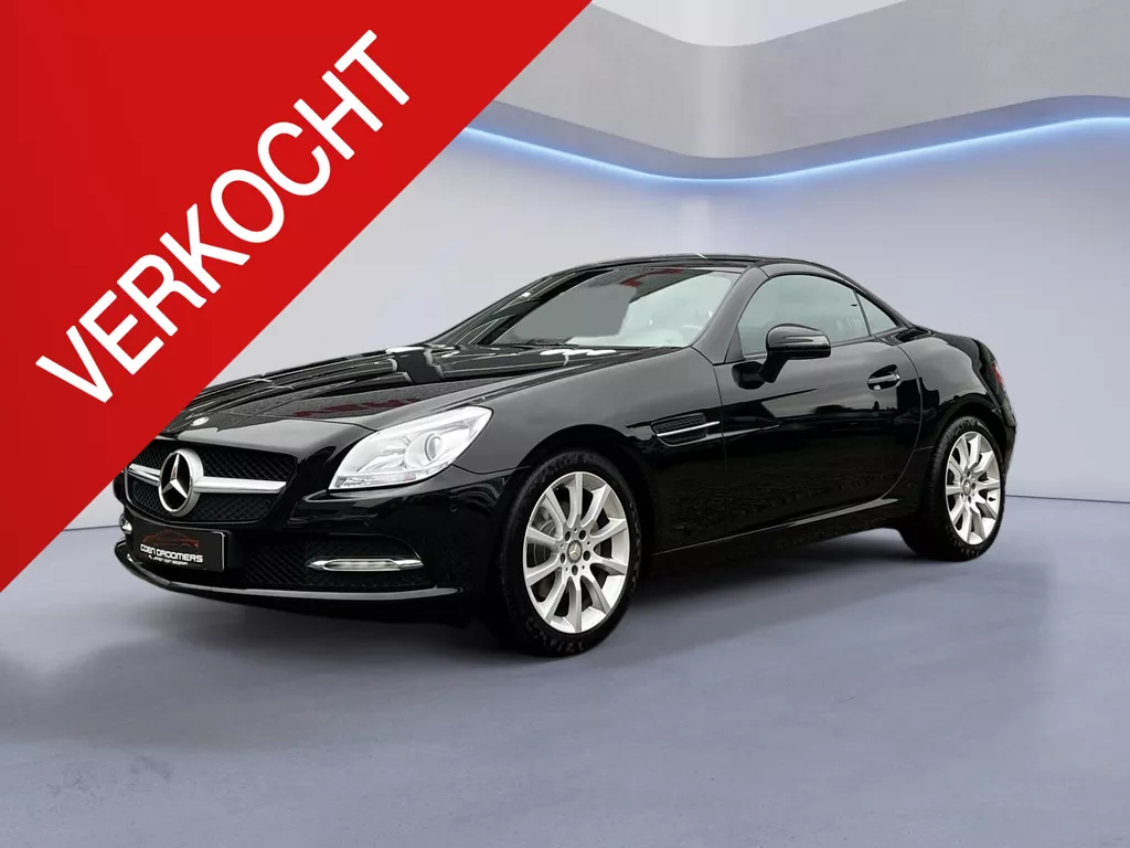 Mercedes-Benz SLK-klasse 200 /Cruise Control/Stoel en nekverwarming/Navi/Sportonderstel/Licht &amp; regensensor/Vol leder/(MET GARANTIE*)