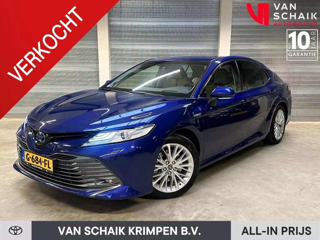 Toyota Camry 2.5 Hybrid Premium NL-auto Leer Dealeronderhouden
