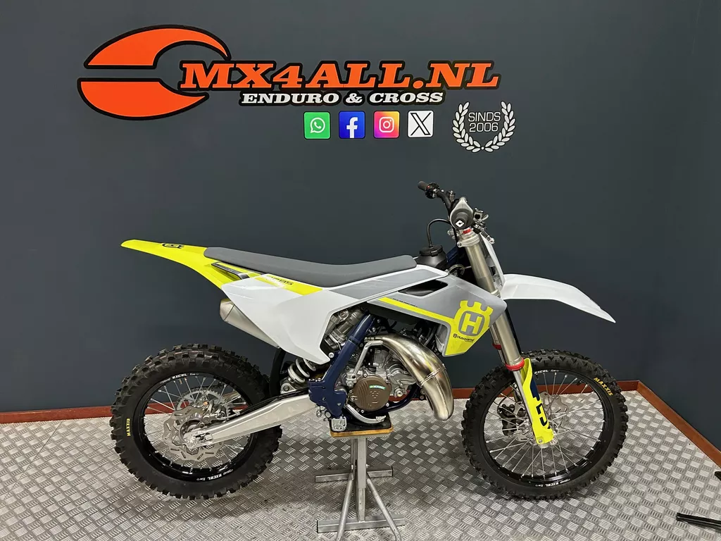 Husqvarna TC 85 BW 2024 17/14 inch. Nieuw ! BTW motor !