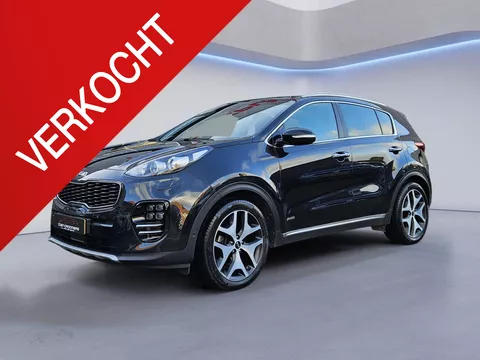 Kia Sportage 1.6 T-GDI 4WD GT-Line PlusLine /Apple Carplay/Panodak/Parkeersens. Rondom met camera/Stoelverw.+verkoeling/Stuurverw./Leder/JBL/Achterbankverw./(MET GARANTIE*)