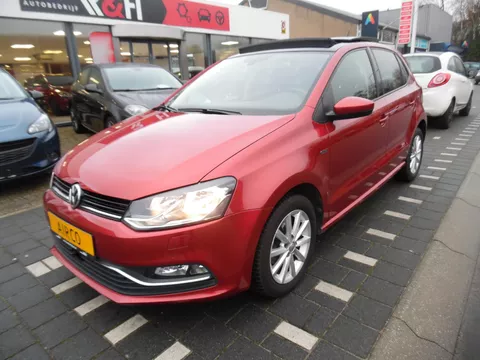 Volkswagen Polo 1.2 TSI lounge automaat, cruise control, airco, stoelverwarming, sportvelgen, elektrisch, panoramadak