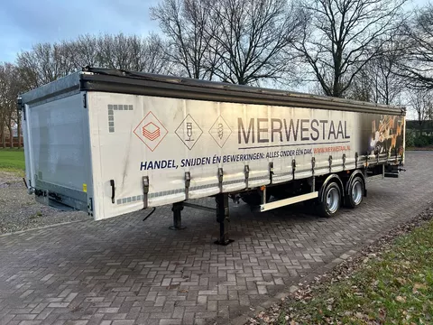 Bunk Be oplegger 10 TON  schuifzeilen en schuifdak 2019