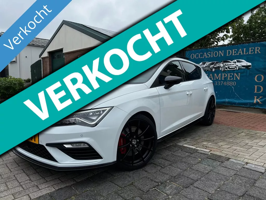 SEAT Leon 2.0 TSI CUPRA 300 SCHAALSTOELEN|LANE ASSIST|BEATS|PANO|BOM VOL OPTIES!!