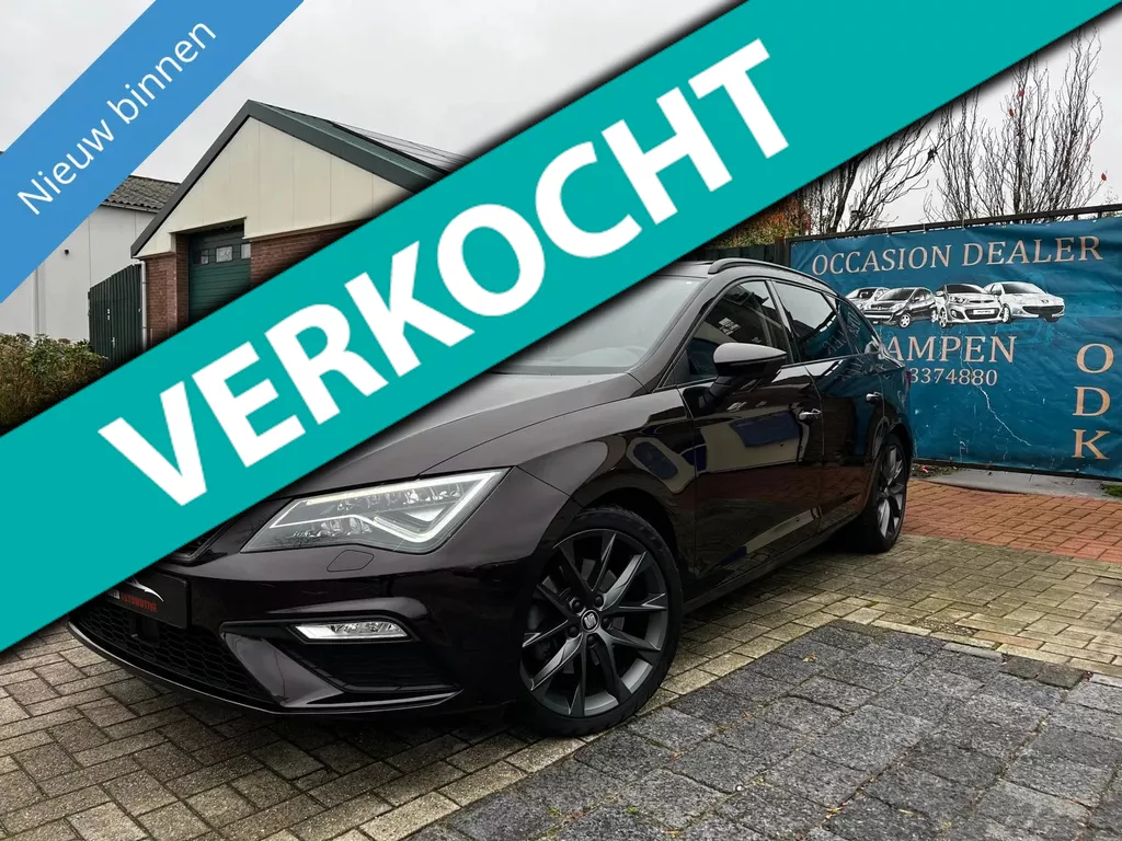 Seat Leon ST 2.0 TSI FR Business Intense Panorama|Apple Carplay|ACC|Lane Assist|Virtuele Dash|Alcantara|Navigatie|Beats Audio