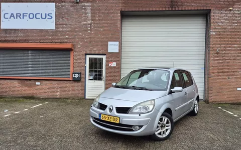 Renault Sc&eacute;nic 1.6-16V Tech Line 2e eigenaar Navi Leder Pano NAP Cruise Airco APK