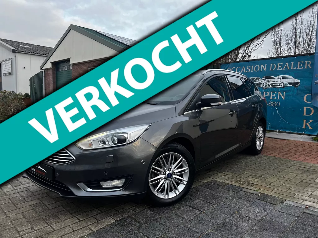 Ford Focus Wagon 1.5 Titanium 150pk 1e eigenaar|Camera|Navigatie|Lane Assist|Blis|Xenon|Superstaat|Trekhaak monteren mogelijk|