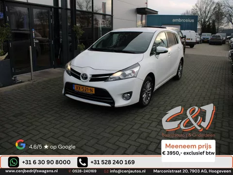 Toyota Verso 1.6 D-4D Aspiration luxe navi camera grijs kenteken