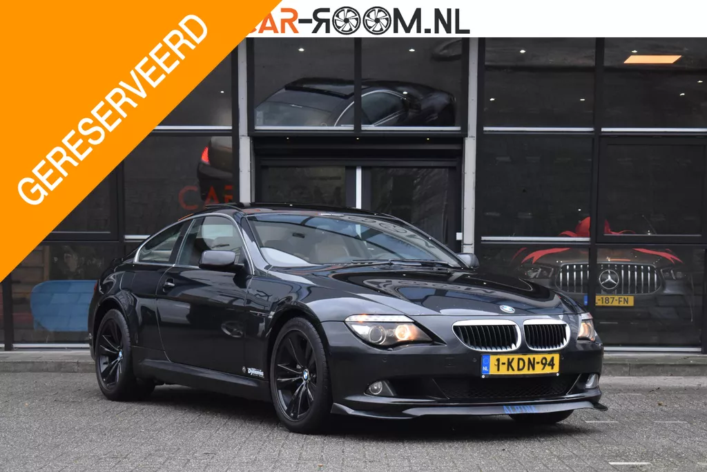 BMW 6-serie 635d Pano HUD Leder Youngtimer