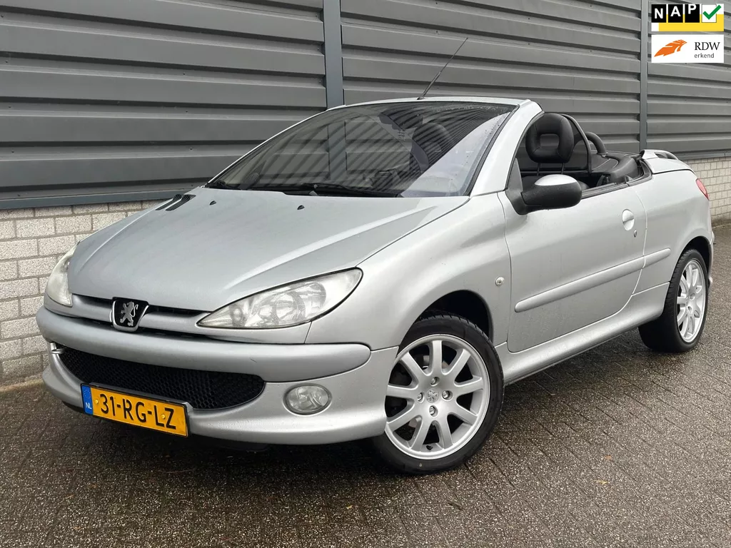 Peugeot 206 CC 2.0-16V Cabrio Leer NAP!! NETTE STAAT!!