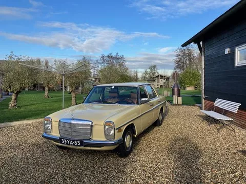 Mercedes-Benz 200-280 (W115) 200 D W 115 originele, nette staat ahorngelb Mercedes-Benz 200-280 (W115) 200 D W 115 originele, nette staat ahorngelb