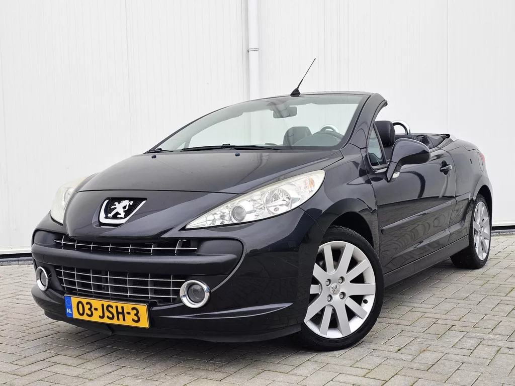 Peugeot 207 CC 1.6-16V T Sport 150pk bj 2009 162dkm Leder Nw.APK bij Aflevering! Nette Auto!
