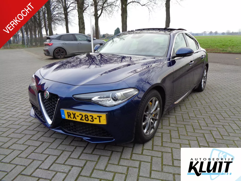 Alfa Romeo Giulia 2.0T Super Panorama dak Sportstoelen Beige Leer