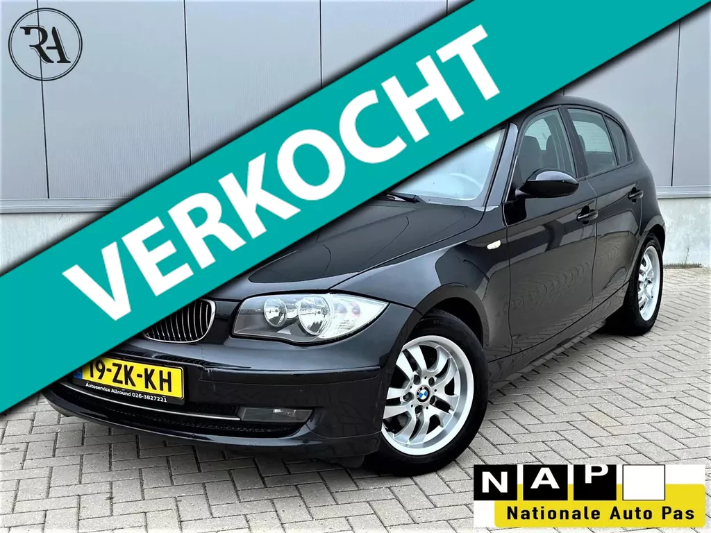 BMW 1-serie 120i Business Line Verkocht / NAP / Airco / NW Apk / Boekjes /