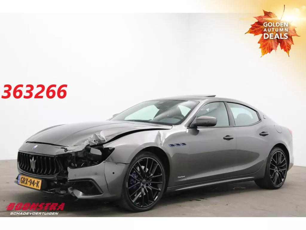 Maserati Ghibli 2.0 MHEV GranSport ACC 360&deg; Pano Stoelventilatie Memory