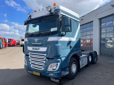 DAF XF 460 manual,handgeschakeld,6X2,twinsteer, voorloopas.