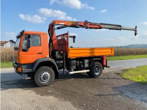 MAN LE 18-280 , 4X4 , Tipper , Palfinger PK 9501