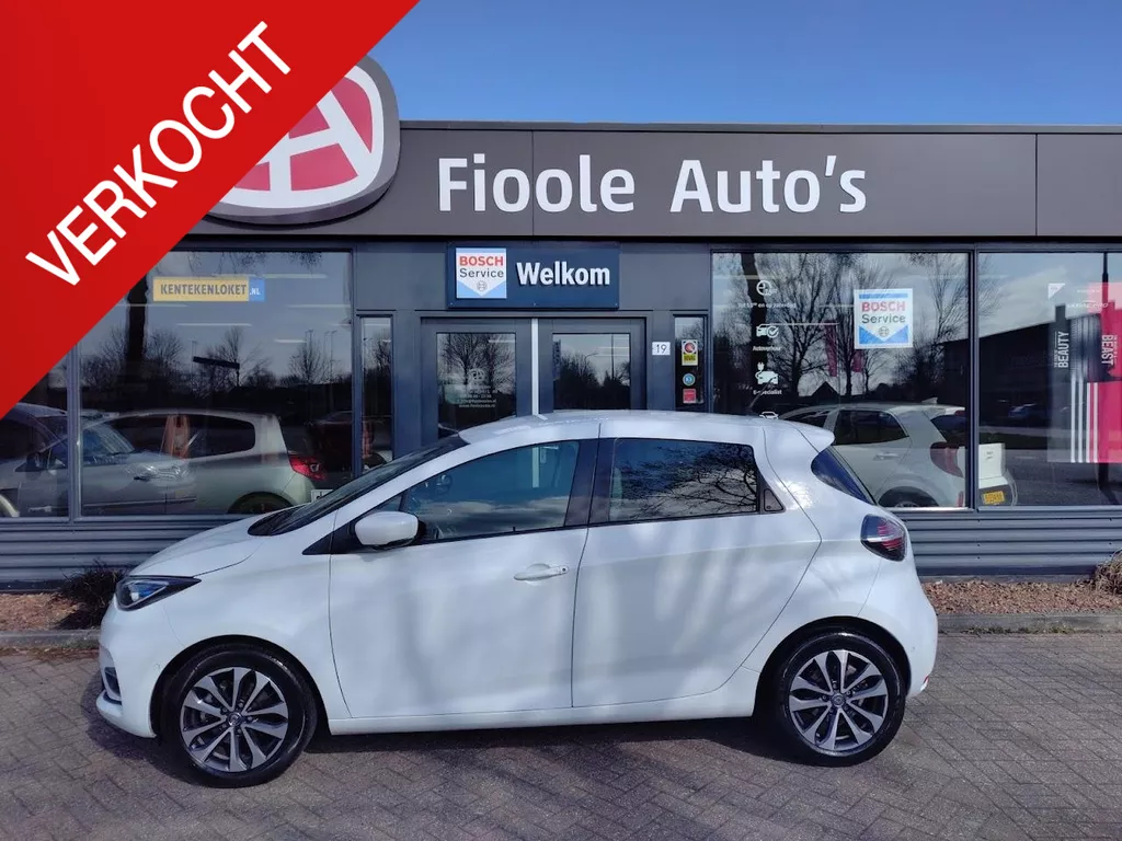 Renault ZOE R135 ZE050 Intens 52 kWh Koopaccu, 5 jaar fabrieksgarantie, camera, stoel + stuurverwarming, parkeerhulp, Android