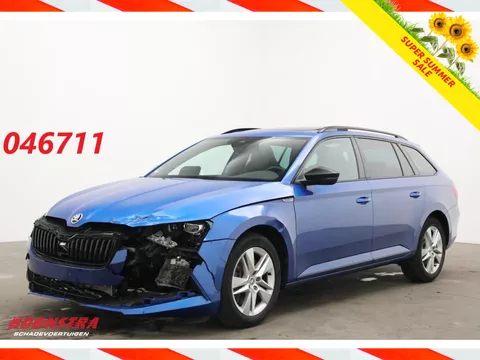 &Scaron;koda Superb Combi 2.0 TSI 280 PK 4x4 Sportline Pano LED ACC Memory LRHZ 50.618 km!