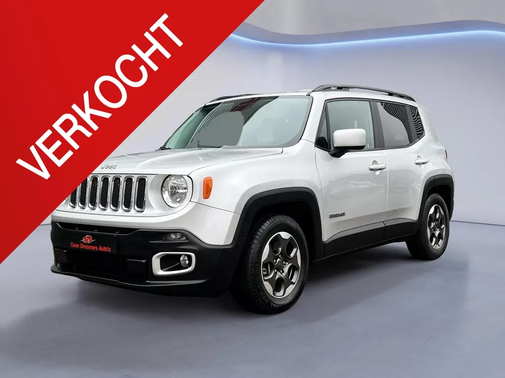 Jeep Renegade 1.4 MultiAir Limited 160PK/Leder/16"LMV/Camera/Apple Carplay/Elektr. Ramen V+A/Bluetooth/Cruise Control/Climate Control/(MET GARANTIE*)