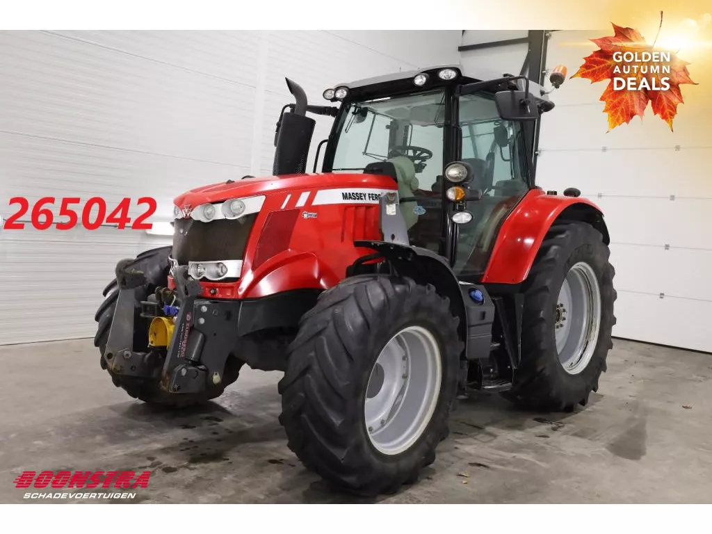 Massey Ferguson 6612 Dyna-4 Fronthef 2x PTO Frontlader vorbereit
