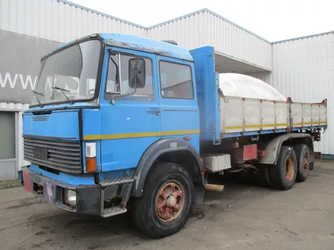 Iveco Turbostar 190-30 , Manual , V8 , 3 way tipper , Spring susp. , 6x2, Watercooling