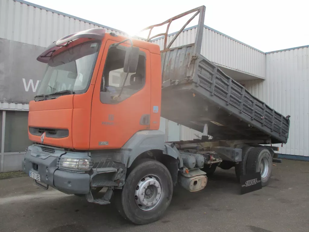 Renault Kerax 270 DCI , Manual , 3 way tipper , Spring suspension