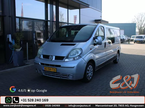 Renault Trafic 2.5 dCi L2H1 Dubbele Cabine airco cruise elek pakket