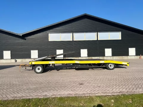 VAN WEEL Schamel aanhangwagen luchtgeremd 6 TON AUTOTRANSPORT