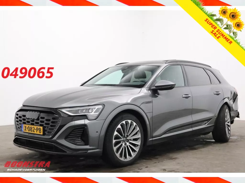 Audi Q8 e-tron 55 quattro S-Line 115 kWh Pano LED ACC Memory AHK