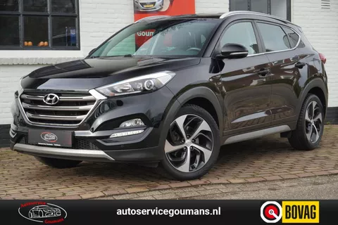 Hyundai Tucson 1.6 T-GDi Premium 4WD Trekhaak Leer