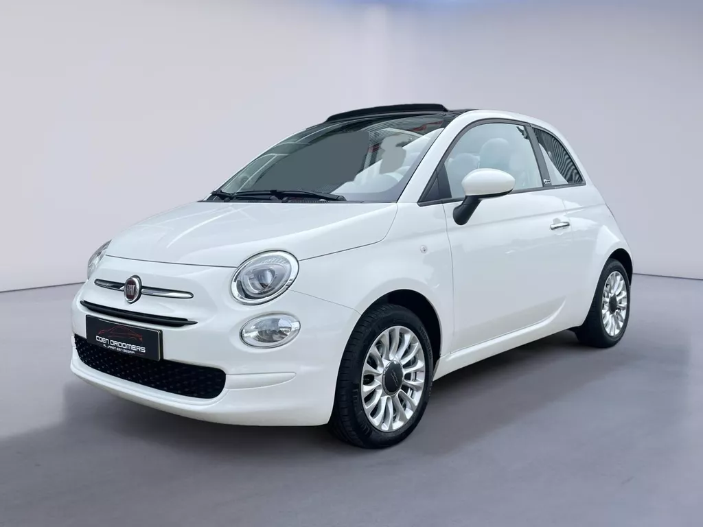 Fiat 500 C Turbo Popstar Cabrio/Apple Carplay/Airco/Isofix/Bluetooth/Radio-CD/ (MET GARANTIE*)