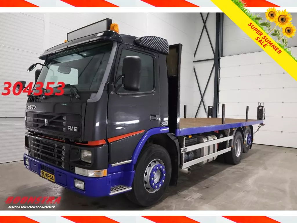 Volvo 340 FM 12 6X2 Manual Mitnahmestapler Halterung Euro 3