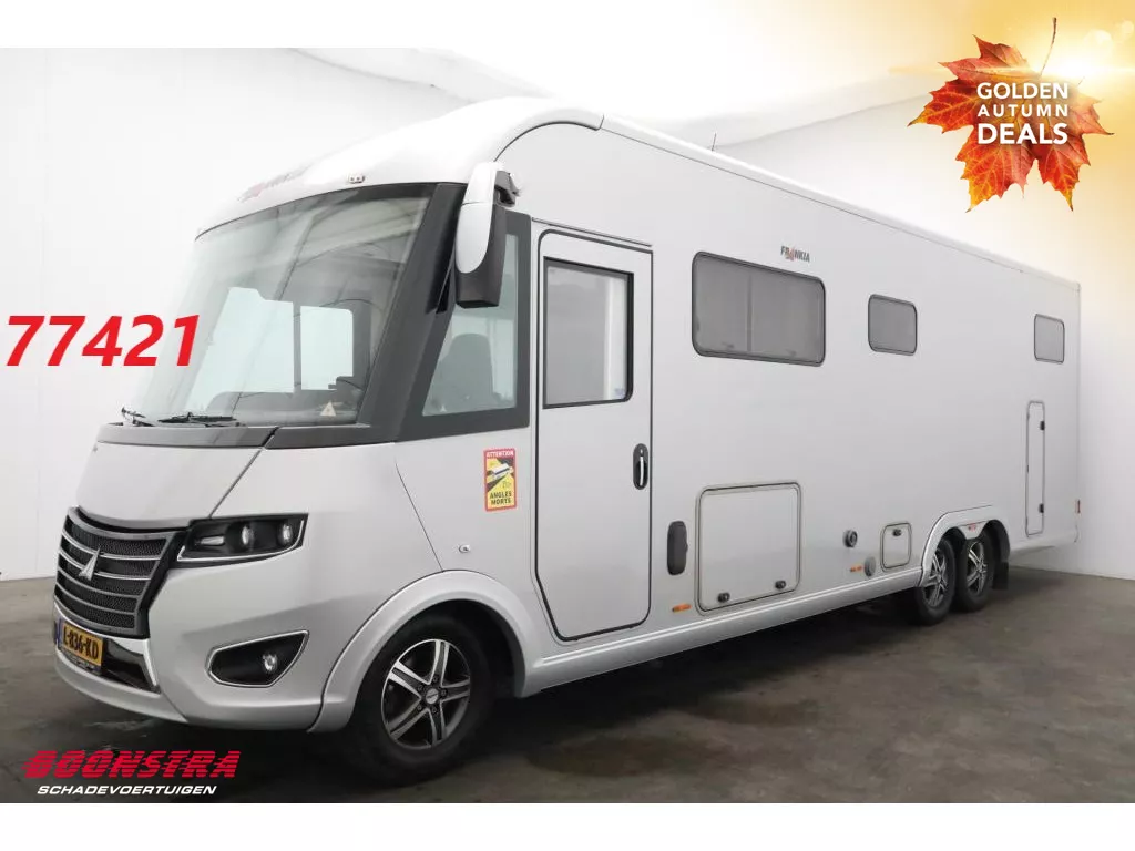Fiat Ducato Frankia Titan I 890 2.3 MJ 175 PK Aut. Level Lucht 2xAirco Solar AHK