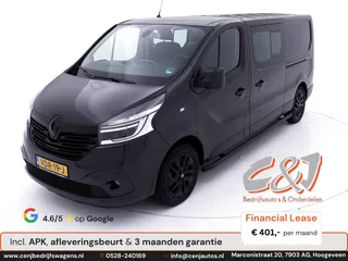 Renault Trafic 2.0 dCi 145 T30 L2H1 luxe black line airco cruise navigatie lease 401,- p/md