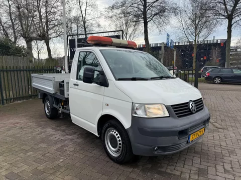 Volkswagen Transporter 1.9 TDI 300 Airco Pick Up Hiab Kraan 3Pers Btw Auto