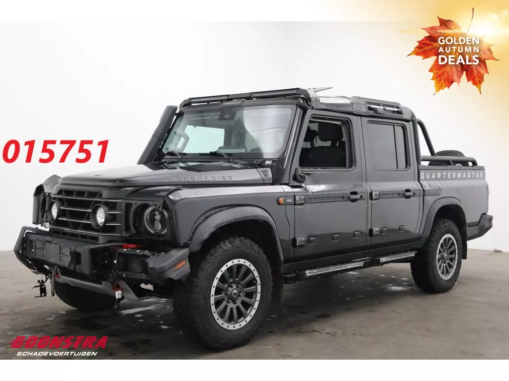 INEOS Grenadier 3.0 Diesel Quartermaster Black Sheep 4X4 Leder Glasdak AHK 10.707 km!