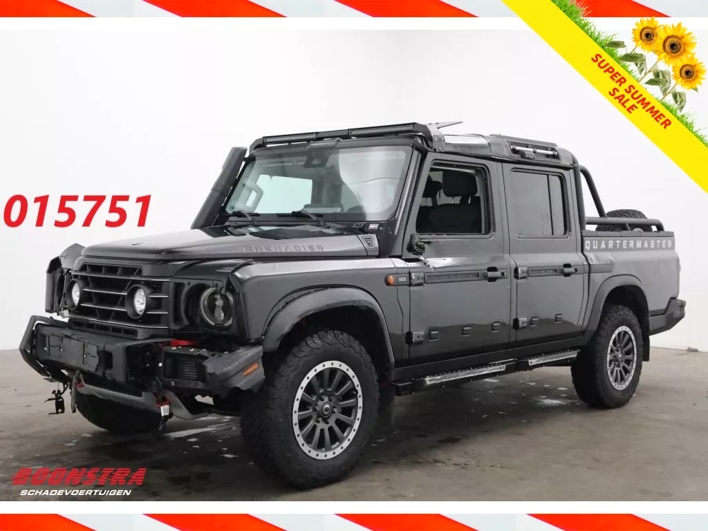 INEOS Grenadier 3.0 Diesel Quartermaster Black Sheep 4X4 Leder Glasdak AHK 10.707 km!