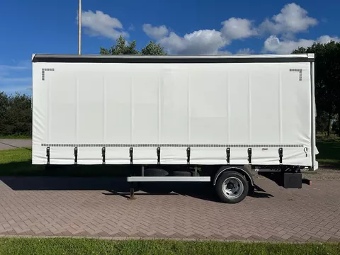 VF Be oplegger 6.6 ton schuifzeilen  laadklep 1000 kg
