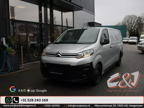 Citro&euml;n Jumpy XL 2.0 BlueHDi 120 S&amp;S MAN Business 1400 airco cruise 3 zits marge